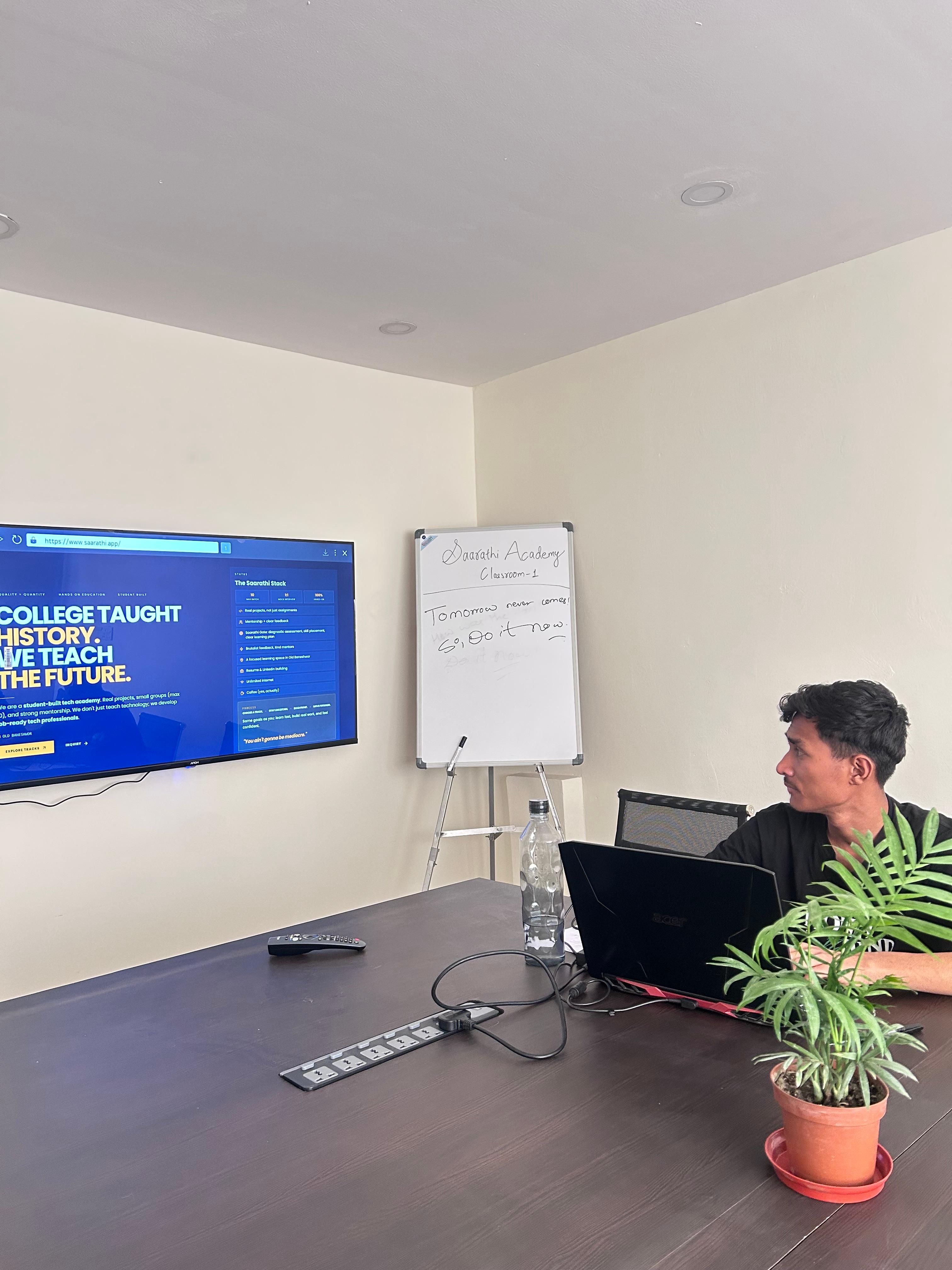 Saarathi Academy classroom